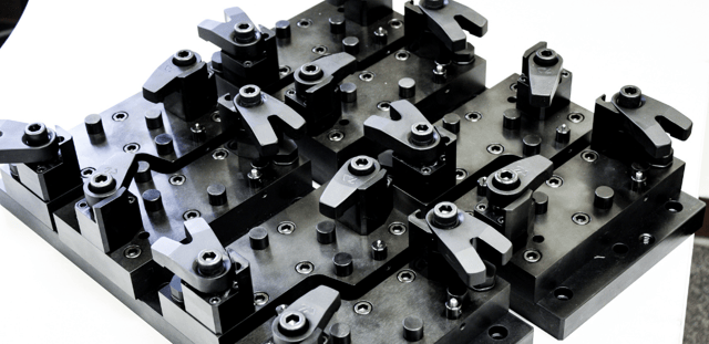 work holding fixture for 2-axis milling operation